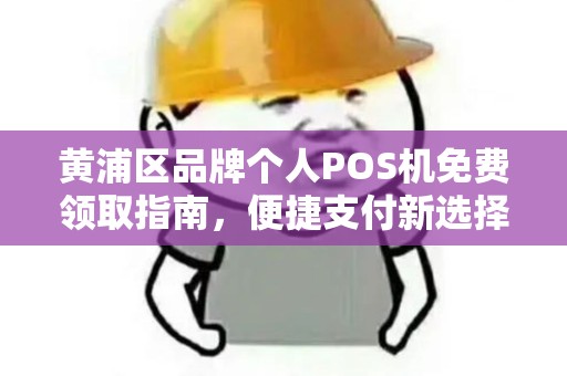 黄浦区品牌个人POS机免费领取指南，便捷支付新选择