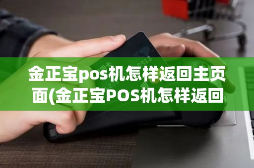 金正宝pos机怎样返回主页面(金正宝POS机怎样返回)