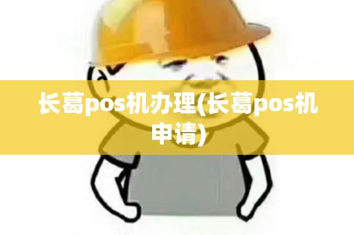 长葛pos机办理(长葛pos机申请)