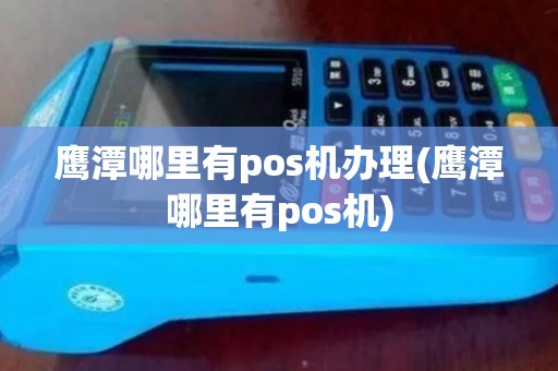 鹰潭哪里有pos机办理(鹰潭哪里有pos机)