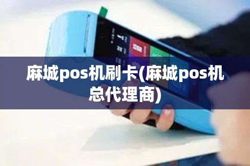 麻城pos机刷卡(麻城pos机总代理商)