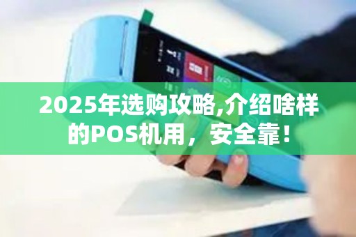 2025年选购攻略,介绍啥样的POS机用，安全靠！