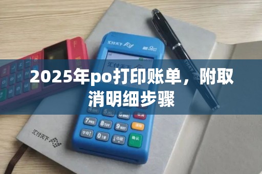 2025年po打印账单，附取消明细步骤