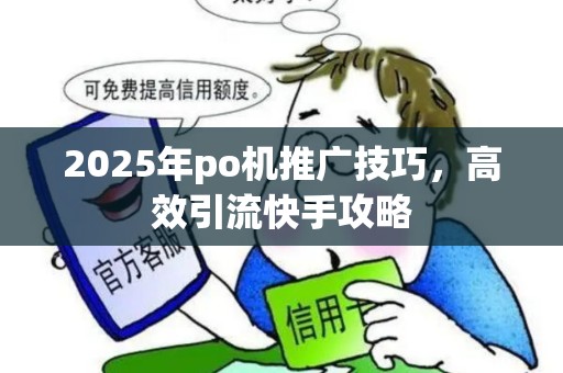 2025年po机推广技巧，高效引流快手攻略