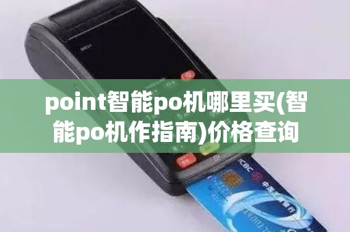 point智能po机哪里买(智能po机作指南)价格查询