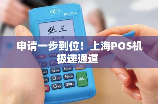 申请一步到位！上海POS机极速通道 