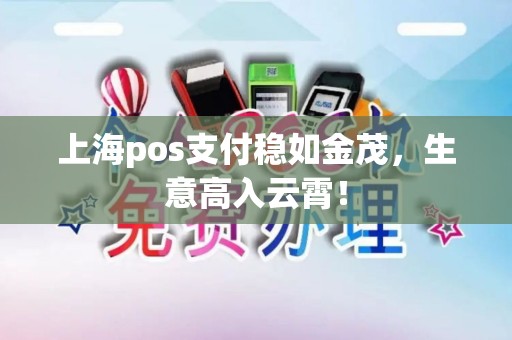 上海pos支付稳如金茂，生意高入云霄！
