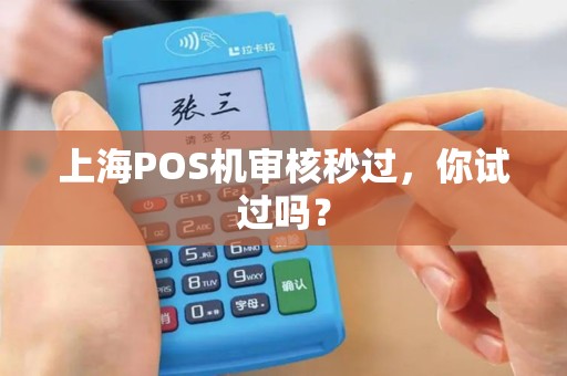 上海POS机审核秒过，你试过吗？