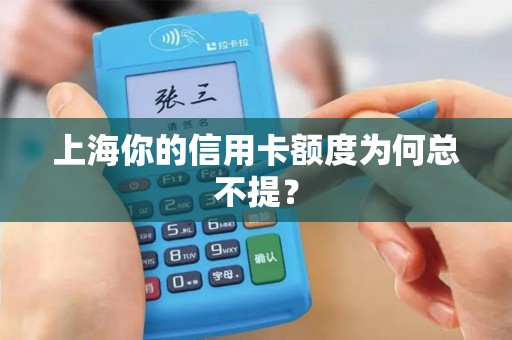 上海你的信用卡额度为何总不提？
