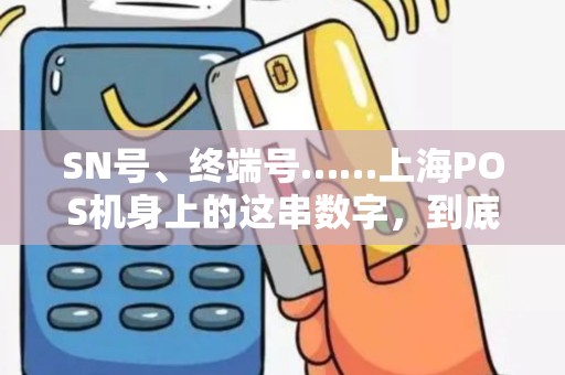 SN号、终端号……上海POS机身上的这串数字，到底有啥玄机？