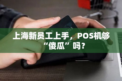 上海新员工上手，POS机够“傻瓜”吗？