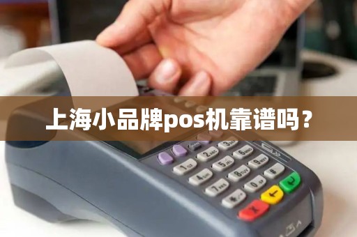 上海小品牌pos机靠谱吗？