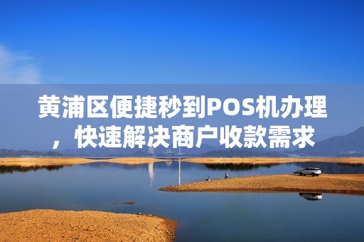 黄浦区便捷秒到POS机办理，快速解决商户收款需求