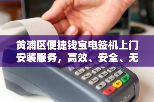 黄浦区便捷钱宝电签机上门安装服务，高效、安全、无忧