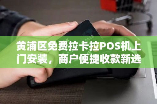 黄浦区免费拉卡拉POS机上门安装，商户便捷收款新选择