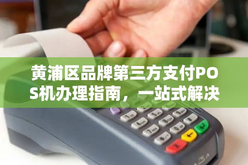 黄浦区品牌第三方支付POS机办理指南，一站式解决商户收款需求