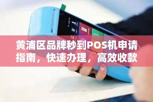 黄浦区品牌秒到POS机申请指南，快速办理，高效收款