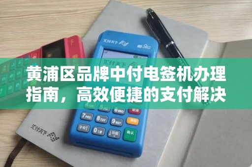 黄浦区品牌中付电签机办理指南，高效便捷的支付解决方案