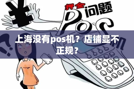 上海没有pos机？店铺显不正规？