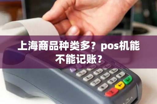 上海商品种类多？pos机能不能记账？