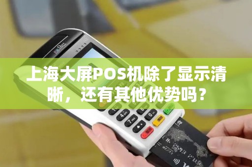 上海大屏POS机除了显示清晰，还有其他优势吗？