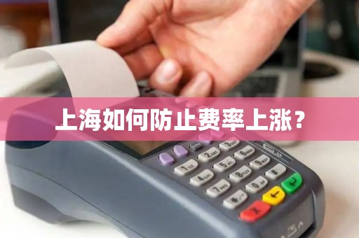 上海如何防止费率上涨？