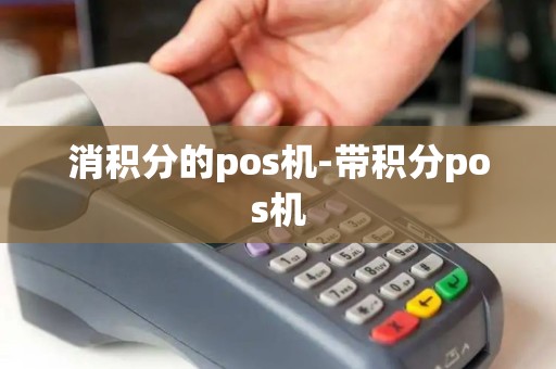 消积分的pos机-带积分pos机
