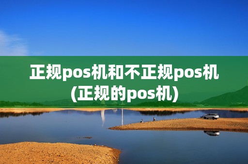 正规pos机和不正规pos机(正规的pos机)