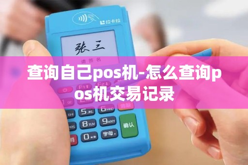 查询自己pos机-怎么查询pos机交易记录