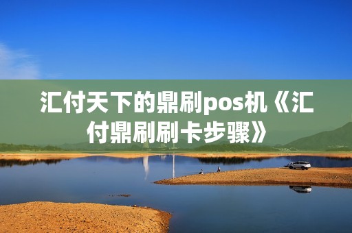 汇付天下的鼎刷pos机《汇付鼎刷刷卡步骤》