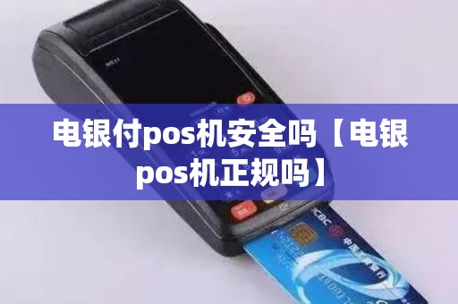 电银付pos机安全吗【电银pos机正规吗】