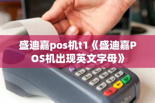 盛迪嘉pos机t1《盛迪嘉POS机出现英文字母》