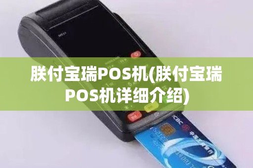 朕付宝瑞POS机(朕付宝瑞POS机详细介绍)