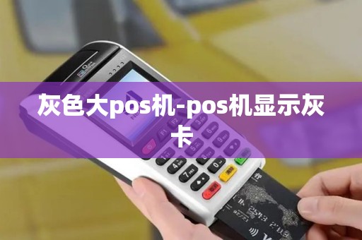 灰色大pos机-pos机显示灰卡