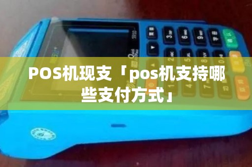POS机现支「pos机支持哪些支付方式」