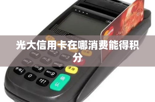 光大信用卡在哪消费能得积分