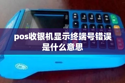 pos收银机显示终端号错误是什么意思