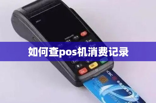 如何查pos机消费记录