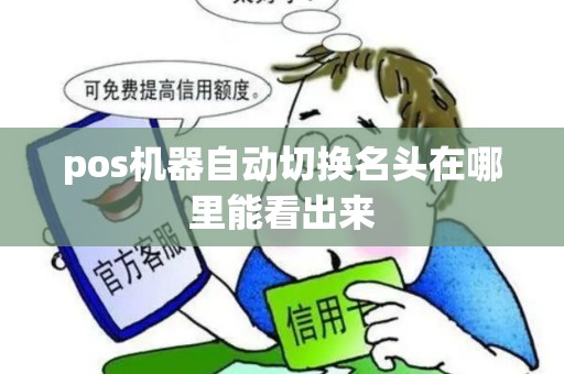 pos机器自动切换名头在哪里能看出来