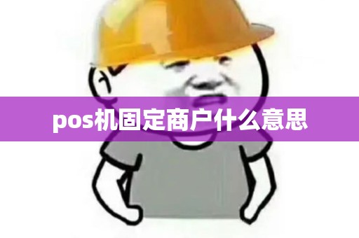 pos机固定商户什么意思