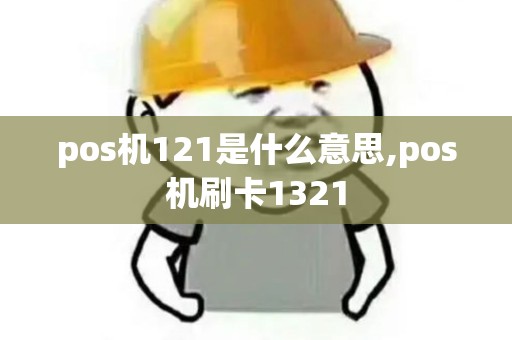pos机121是什么意思,pos机刷卡1321
