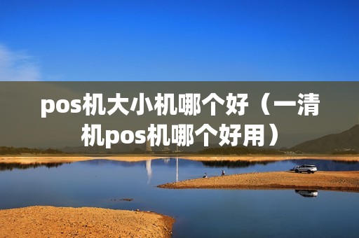 pos机大小机哪个好（一清机pos机哪个好用）