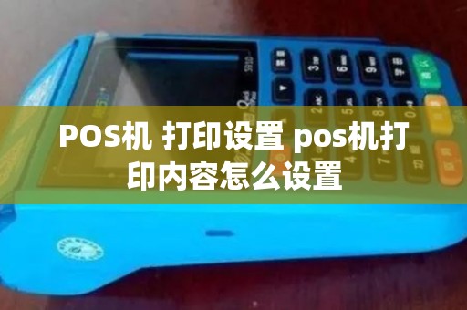 POS机 打印设置 pos机打印内容怎么设置