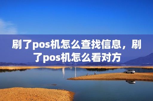 刷了pos机怎么查找信息，刷了pos机怎么看对方
