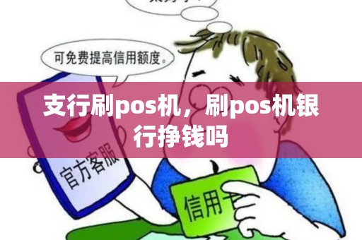 支行刷pos机，刷pos机银行挣钱吗
