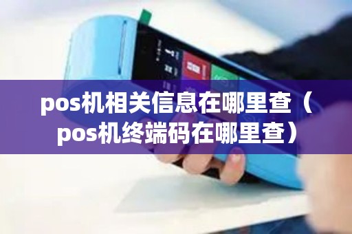 pos机相关信息在哪里查（pos机终端码在哪里查）