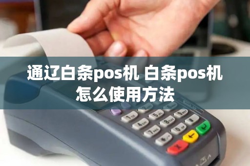 通辽白条pos机 白条pos机怎么使用方法