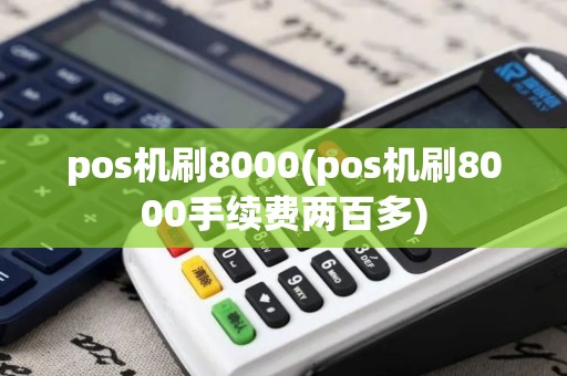 pos机刷8000(pos机刷8000手续费两百多)