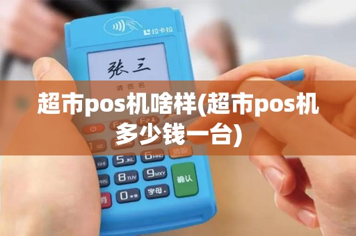 超市pos机啥样(超市pos机多少钱一台)