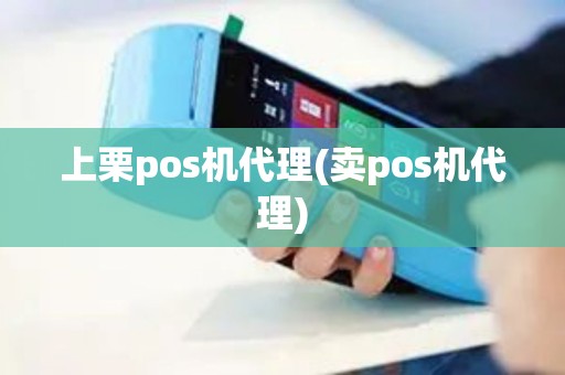 上栗pos机代理(卖pos机代理)